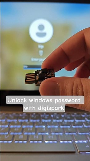 unlock windows password with attiny85 digispark