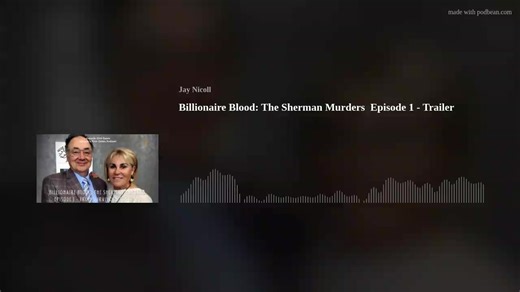 Billionaire Blood: The Sherman Murders Episode 1 - From Survivors to Titans. The unsolved murders of Barry and Honey Sherman — where fortune, family, and enemies collide. Imagine walking into your dream home one December evening... and never walking out again. Toronto, 2017. Barry Sherman, the billionaire who took on Big Pharma and won time after time. Honey Sherman, the warm-hearted survivor who turned pain into purpose, raising millions for those in need. They built an empire. They built a fam
