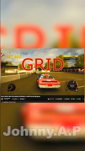 Eu joguei o multiplayer - A pista que eu mais gostava no Race Driver GRID (2008)