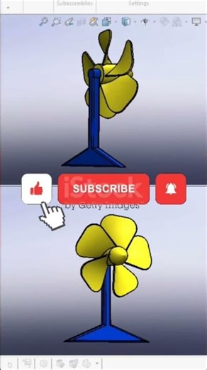 wind turbine blade #solidworks #cadcam#works #mechanism