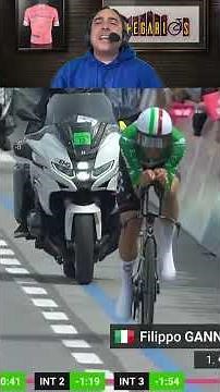 Filippo Ganna is the fastest and wins the tenth stage of the 2026 Giro d'Italia