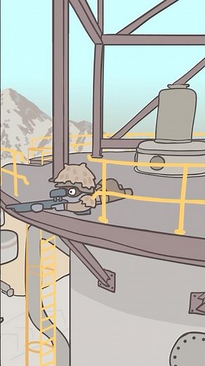 The HOTTEST sniping spot on Firestorm 🔥 #battlefield6 #animation #battlefield #bf6