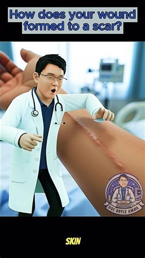 ✨ The Skin's Second Chance: The Science of Scar Formation