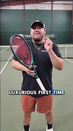 1st Impressions: Luxilon Element Soft IR tennis string in a Wilson RF97 & Blade Pro 🤩 #shorts