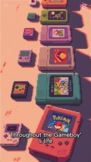 Gameboy Cartridge Memory Size #gameboy #nintendo #nostalgia