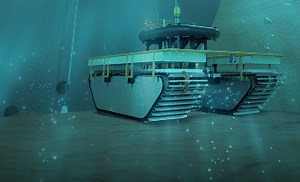 A giant robotic pool cleaner for hydropower reservoirsA giant robotic pool cleaner for hydropower reservoirs