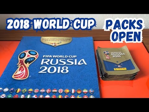 Open 20 packs of 2018 World Cup Panini stickers! Panini collection Lionel Messi? Mbappe rookie?