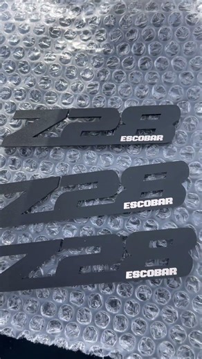 Custom z28 badges #camaro #chevy