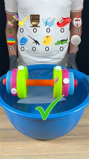 MFI Experiments on Instagram: "Float or Sink? How Many Tissues Can Hold It?"