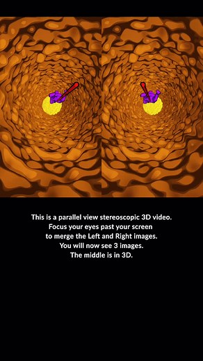 5.2K views · 416 reactions | Climb  This is a parallel view stereoscopic 3D video. Focus your eyes past your screen to merge the Left and Right images. You will now see 3 images. The middle is in 3D. | Ben Greenberg | Facebook
