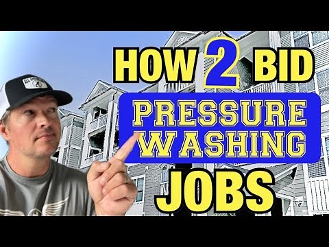 HOW TO QUOTE COMMERCIAL PRESSURE WASHING JOBS
