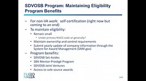 Federal Small Business Programs—A Primer for Government Contractors | JD Supra