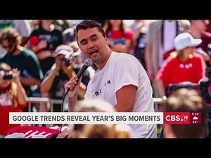 Charlie Kirk revealed as 2025 Google's most popular search