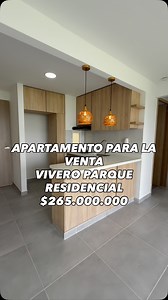 Vivero parque residencial 📍sur de cali apto para la venta 🏠✨$265.000.000💸 La propiedad cuenta con 📐54 m2 🛏️ 2 habitaciones 🚽 2 baños 🌱 1 balcon 🚘 1 parqueadero 👩🏼‍🍳 cocina abierta 💦zona de lavado #inmobiliaria #somosagentesinm #sur #cali #vender #apartamento #venta #alquiler #casa #apto #parati #viral #cali #medellin #bogota #barranquilla #venta | Somos Agentes inm