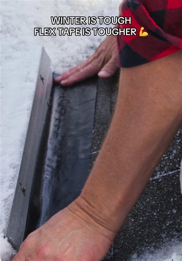 Flex Tape: The Tough Solution for Winter Repairs