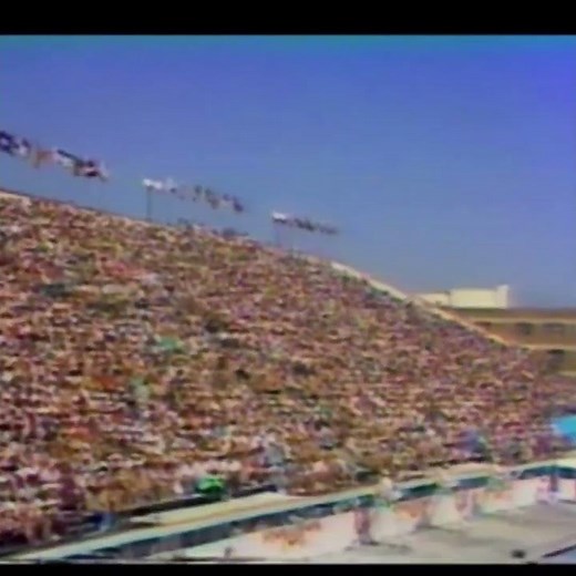 Rare Footage: Swimming at the 1984 Los Angeles Olympics | Classic Olympic Throwback #Shorts