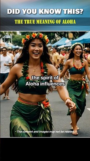 ❓DID YOU KNOW THIS? 🌈 The True Meaning of Aloha 🌴 Hawaii John