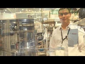 Bosch Packaging Technology presentó su formadora higiénica de bolsas SVC 2620 en Pack Expo 2015