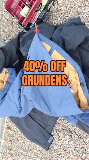 🎣 CATCH OF THE DAY is Grundens apparel! Right now, shop in-store or meet us at the Pacific Northwest Sportsman Show in Portland this week for 40% off Grundens jackets and shirts! Find us at booth 283 in Exhibit Hall E! . . . . . #bakersboots #grundens #pacificnorthwest #sportsman #sale