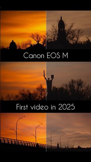 Canon EOS M | First RAW Video in 2025 #eosm