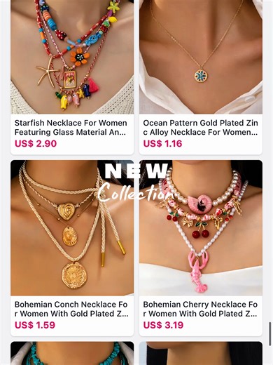 🔥NH Dropshipping New Arrivals, Worldwide Shipping! #necklace #HandmadeJewelry #HandmadeNecklace #Fashion #Accessories #nhdropshipping #newarrivals #lowprice #shopify #supplier #business #storeowner #ecommerce #wholesale