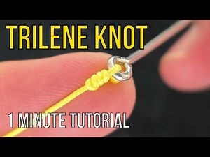 How to Tie the Trilene knot (Strong and RELIABLE fishing knot) 4k UHD, How to FIsh