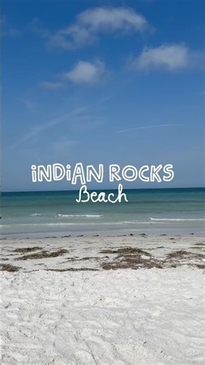 Indian Rocks Beach in Florida!!