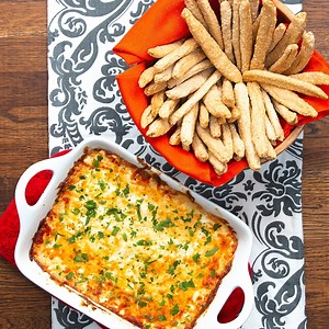 Sesame Sticks With Garlic Parmesan Dip 😋 | Tasty UK