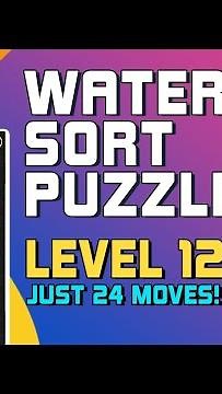 Water Sort Puzzle Level 126 Walkthrough [24 Moves!]