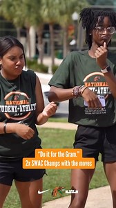 2.8K views · 77 reactions | SWAC Champs with the moves on National Student-Athlete Day.  @kayy.yla #famu #famuly #rattlers #rattlernation #fangsup #tallahassee #tallahasseefl #volleyball #ncaavolleyball #hbcu #nationalstudentathleteday #ncaa | FAMU Athletics | Facebook
