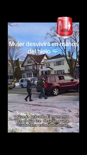 Mujer desvivirá en Minneapolis debido al hielo