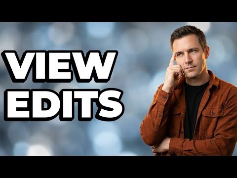 Can You See Edit History For iPhone Pictures?