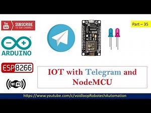 35 Light Control with Telegram and ESP8266 | NodeMCU | Arduino |