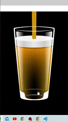 How to Create Beer Animation Using Html Css And JavaScript | Beer Animation