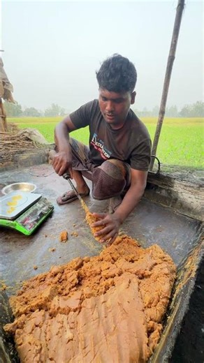 Satisfying Jaggery Making Process 😱
