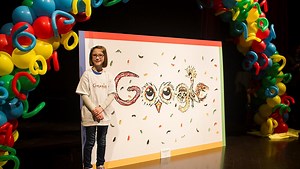 Sioux Falls girl wins 'Doodle 4 Google' award