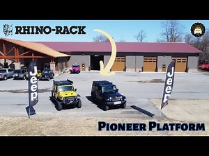 Rhino-Rack Backbone System and Pioneer Platform Assembly and Review - Jeep Wrangler JK