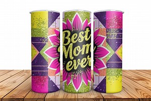 Best Mom Ever Tumbler Wrap Tumbler Sublimation Design Skinny 20 Ounce Mom Tumbler Design Wrap Digital Download File Mother's Day Tumbler - Etsy UK