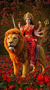 maa durga animation short video 🙏🙏🌺🙏