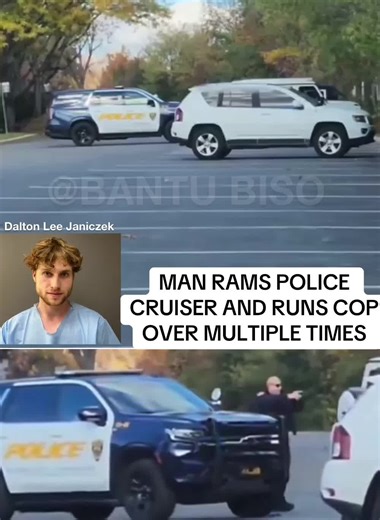 NEW: Pennsylvania police officer opens fires on a man driving a Mercedes G-Wagon after the man started ramming his car into officers. 21-year-old Dalton Lee Janiczek has been arrested and is facing attempted-m*rder charges after a routine traffic stop. Janiczek, the son of a prominent Pennsylvania lawyer, is accused of striking an officer with his car multiple times, even when the officer was on the ground.