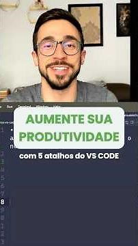 5 atalhos do VSCode que TODO dev deveria usar #vscode #manualdofront