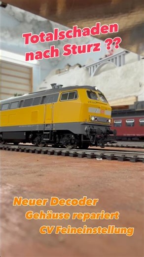 Totalschaden? #roco #modelleisenbahn #modellbahn #modeltrains #train