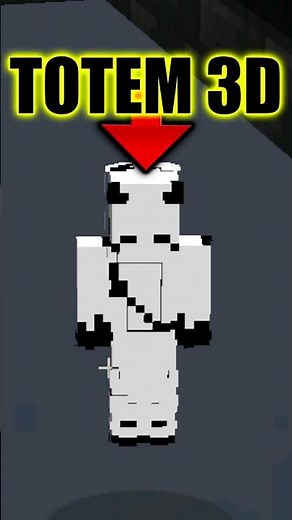 How to DOWNLOAD AND INSTALL 3D Totem with your Skin in Minecraft
