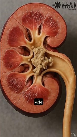 How a Small Kidney Stone Turns into a Giant Staghorn | Shocking Real-Time Animation
