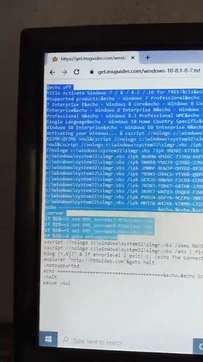 Activate windows 10 using cmd