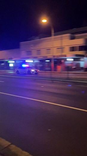 NSW Police responding code red with bullhorn #nswpolice #fyp #responding