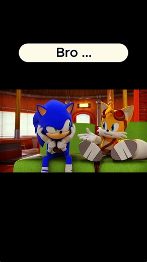 Tails has short term memory loss #sonicboom