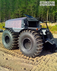 Heavy-duty vehicles that can work through the toughest conditions.🧐 📽️ SHERP | Interesting Engineering