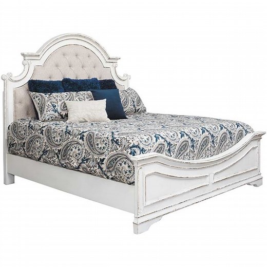 Magnolia Manor King Panel Bed