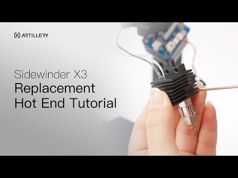 Tutorial | How to replace the hotend of Sidewinder X3 Pro/Plus